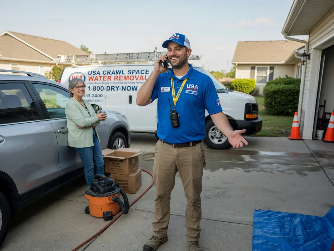 Crawl Space Water Removal Fredericksburg, VA FAQs